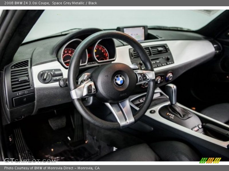 Space Grey Metallic / Black 2008 BMW Z4 3.0si Coupe