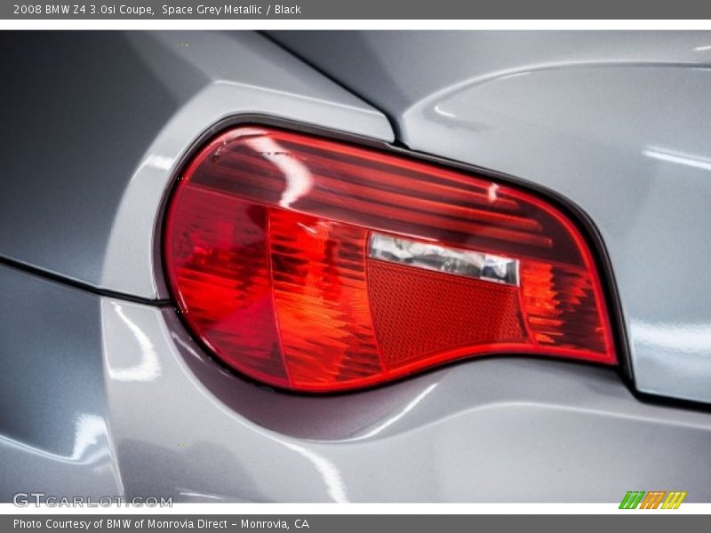 Space Grey Metallic / Black 2008 BMW Z4 3.0si Coupe