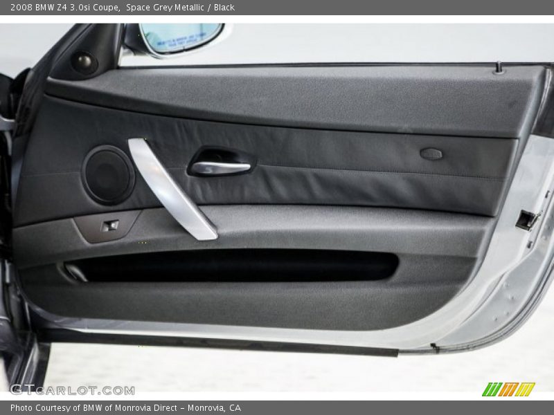 Space Grey Metallic / Black 2008 BMW Z4 3.0si Coupe