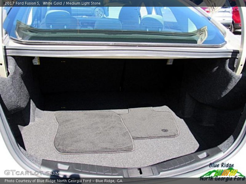 White Gold / Medium Light Stone 2017 Ford Fusion S