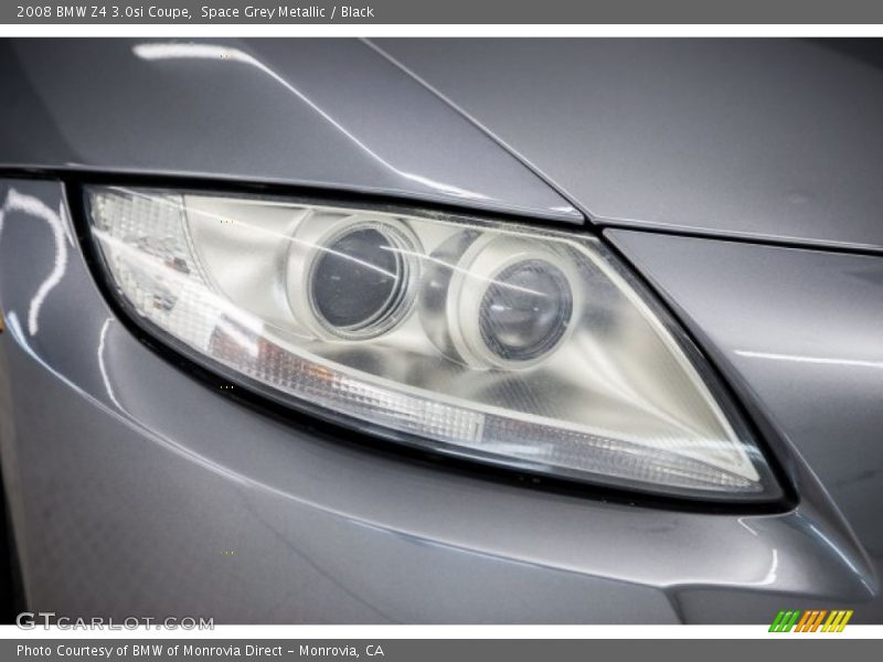 Space Grey Metallic / Black 2008 BMW Z4 3.0si Coupe