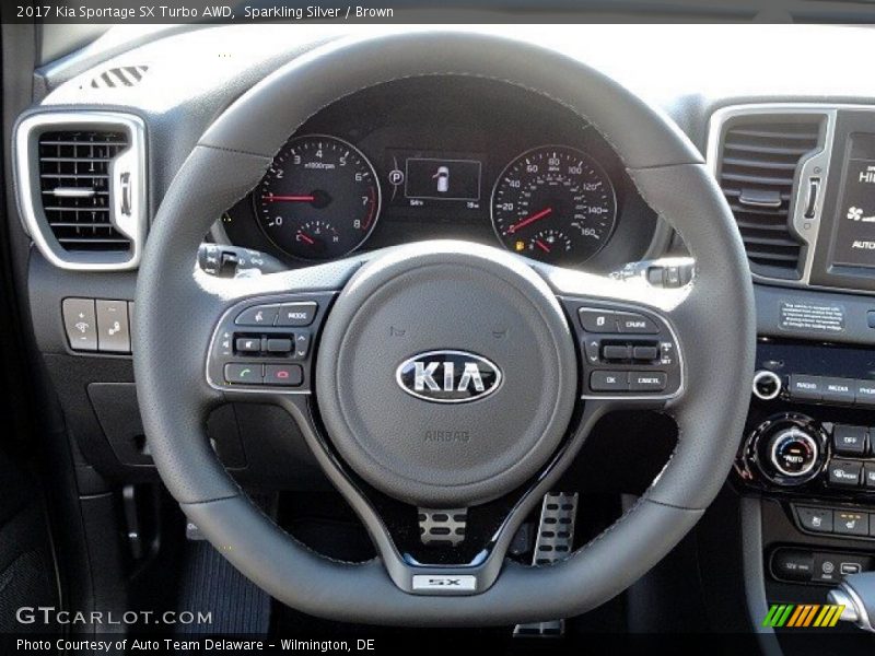  2017 Sportage SX Turbo AWD Steering Wheel