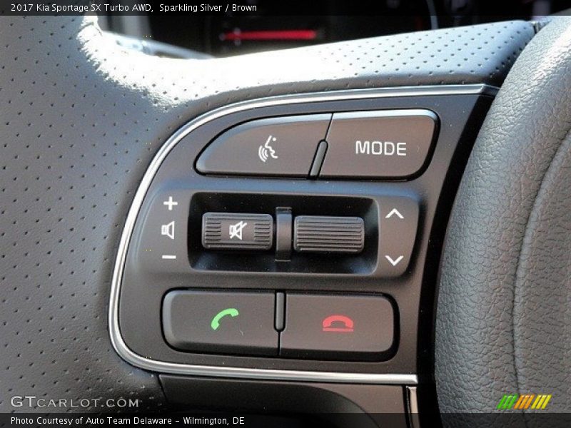 Controls of 2017 Sportage SX Turbo AWD