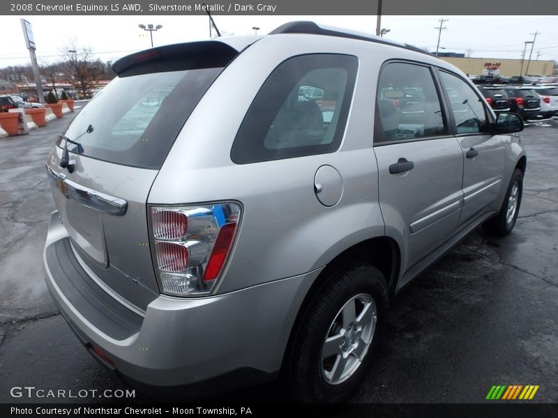 Silverstone Metallic / Dark Gray 2008 Chevrolet Equinox LS AWD
