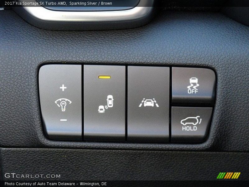 Controls of 2017 Sportage SX Turbo AWD