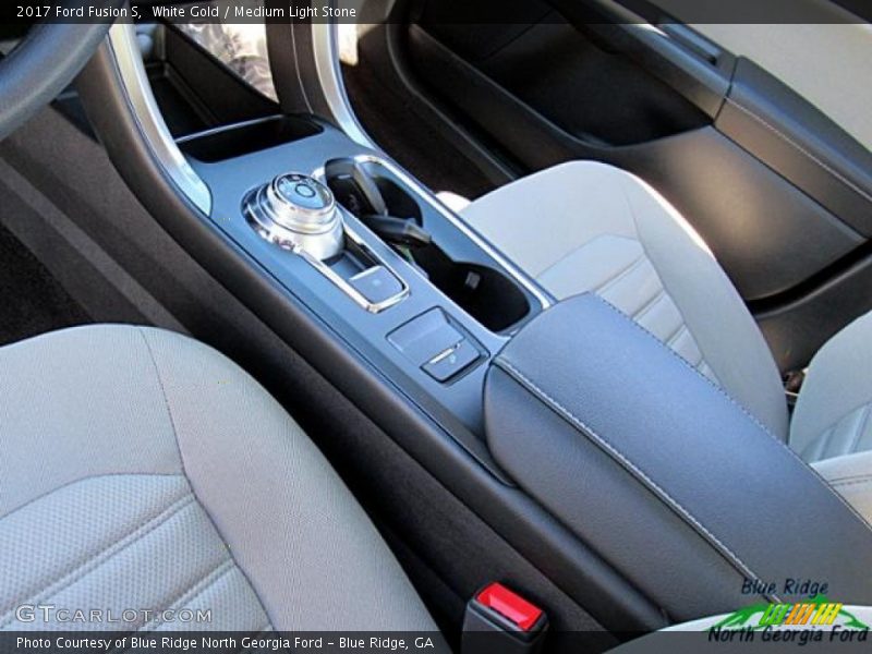 White Gold / Medium Light Stone 2017 Ford Fusion S