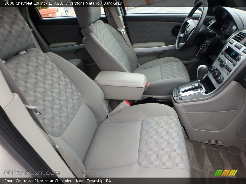 Silverstone Metallic / Dark Gray 2008 Chevrolet Equinox LS AWD