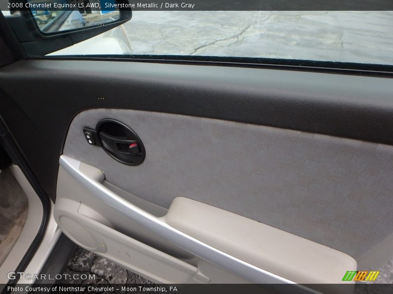 Silverstone Metallic / Dark Gray 2008 Chevrolet Equinox LS AWD