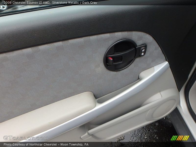 Silverstone Metallic / Dark Gray 2008 Chevrolet Equinox LS AWD