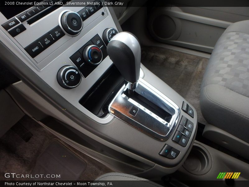 Silverstone Metallic / Dark Gray 2008 Chevrolet Equinox LS AWD