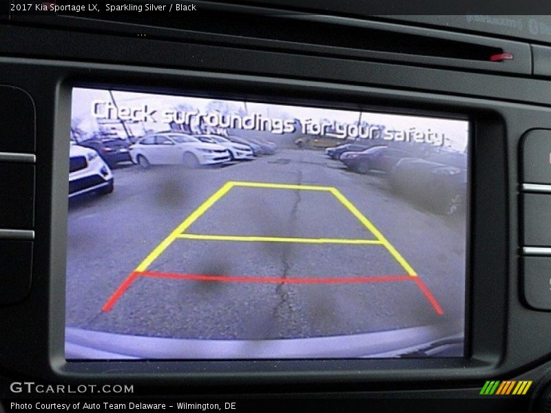 Sparkling Silver / Black 2017 Kia Sportage LX