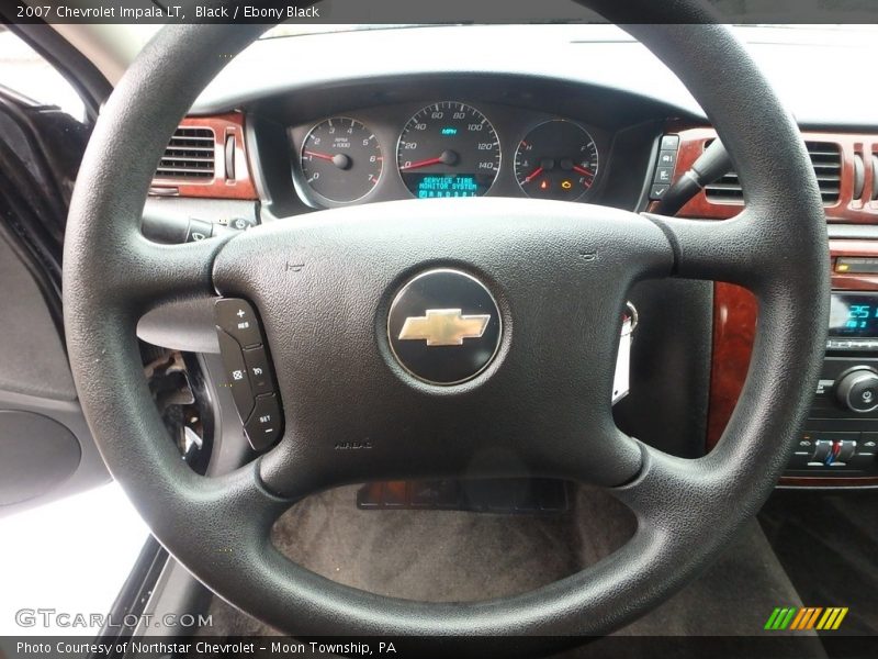 Black / Ebony Black 2007 Chevrolet Impala LT