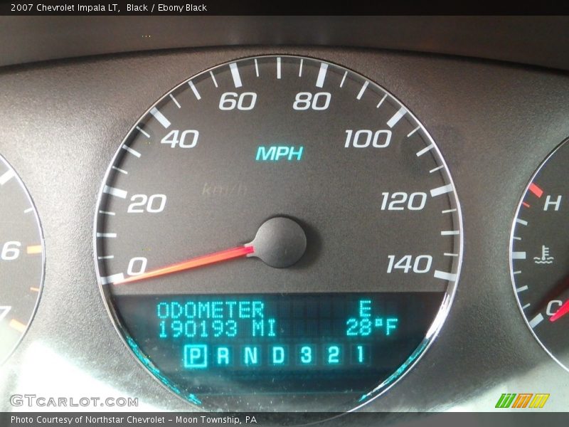 Black / Ebony Black 2007 Chevrolet Impala LT
