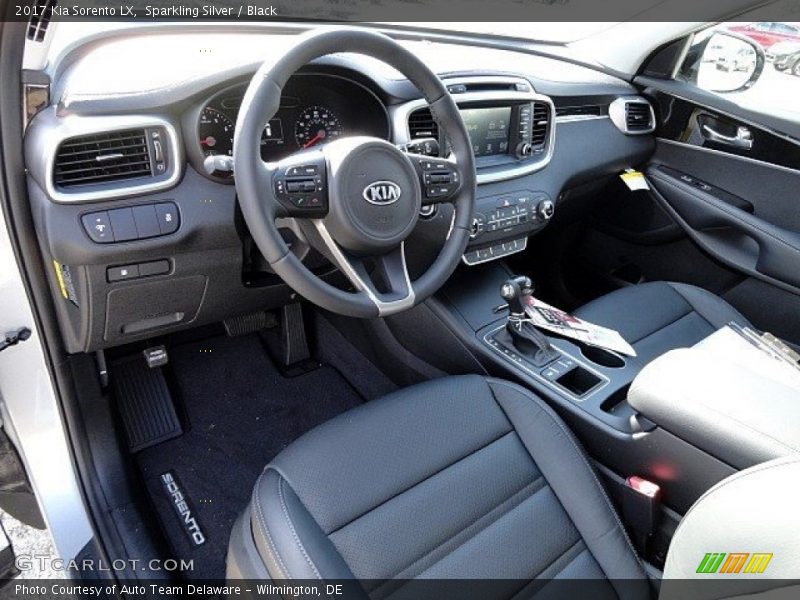  2017 Sorento LX Black Interior