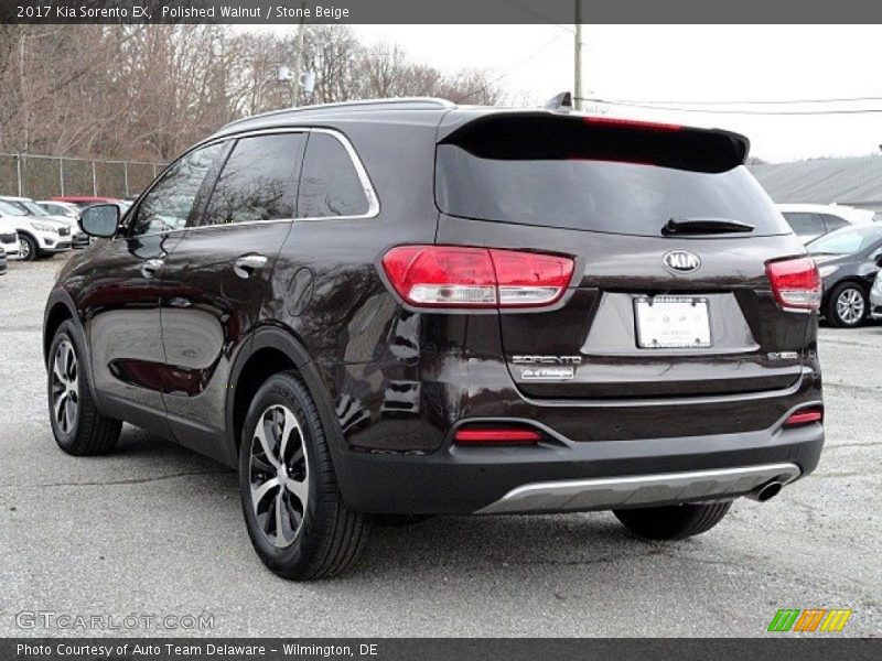 Polished Walnut / Stone Beige 2017 Kia Sorento EX