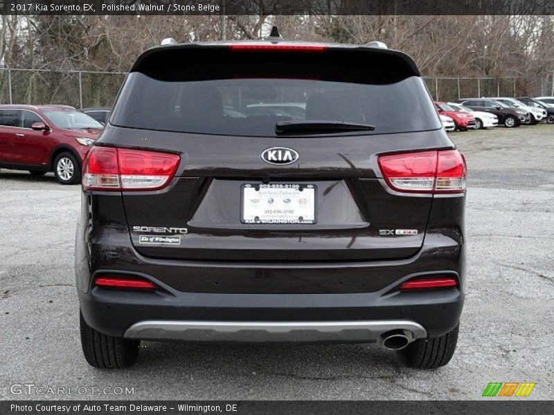 Polished Walnut / Stone Beige 2017 Kia Sorento EX