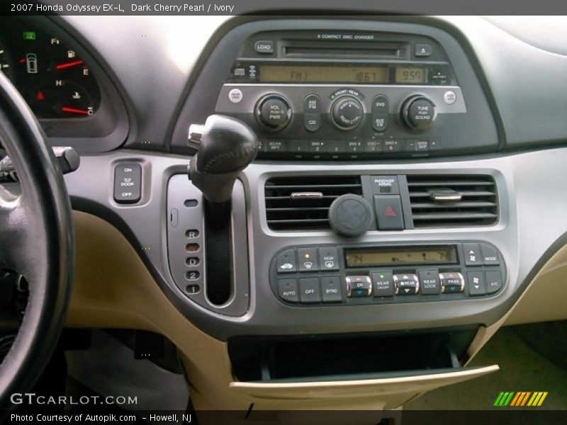 Dark Cherry Pearl / Ivory 2007 Honda Odyssey EX-L