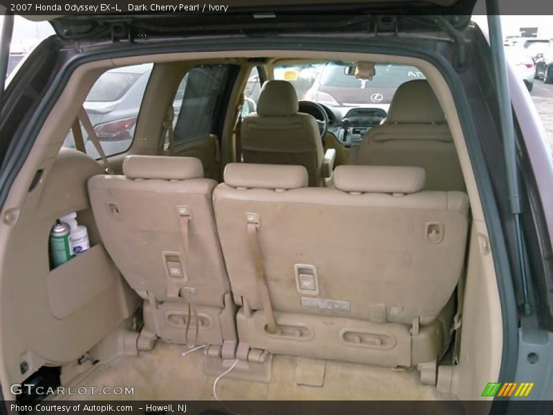 Dark Cherry Pearl / Ivory 2007 Honda Odyssey EX-L