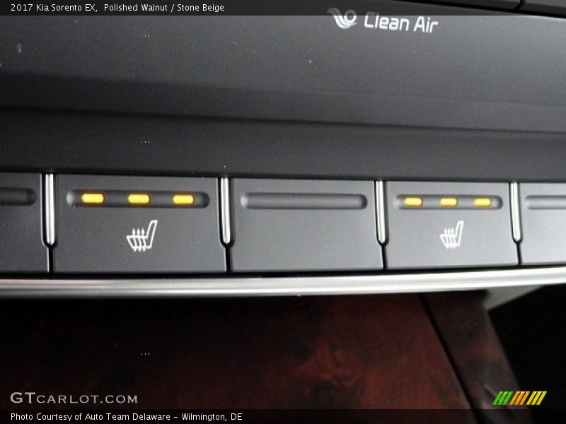 Polished Walnut / Stone Beige 2017 Kia Sorento EX