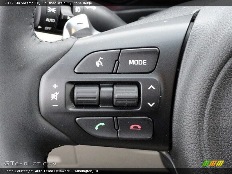 Controls of 2017 Sorento EX