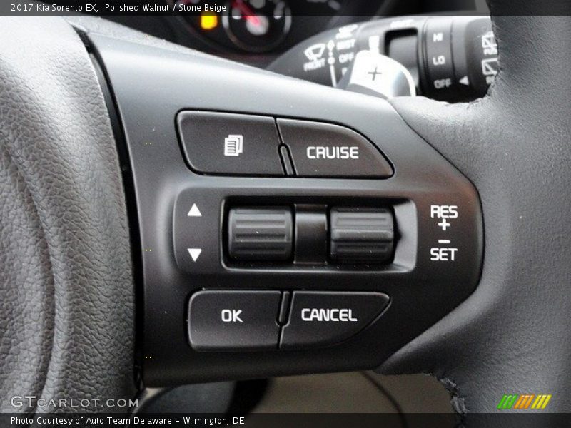 Controls of 2017 Sorento EX