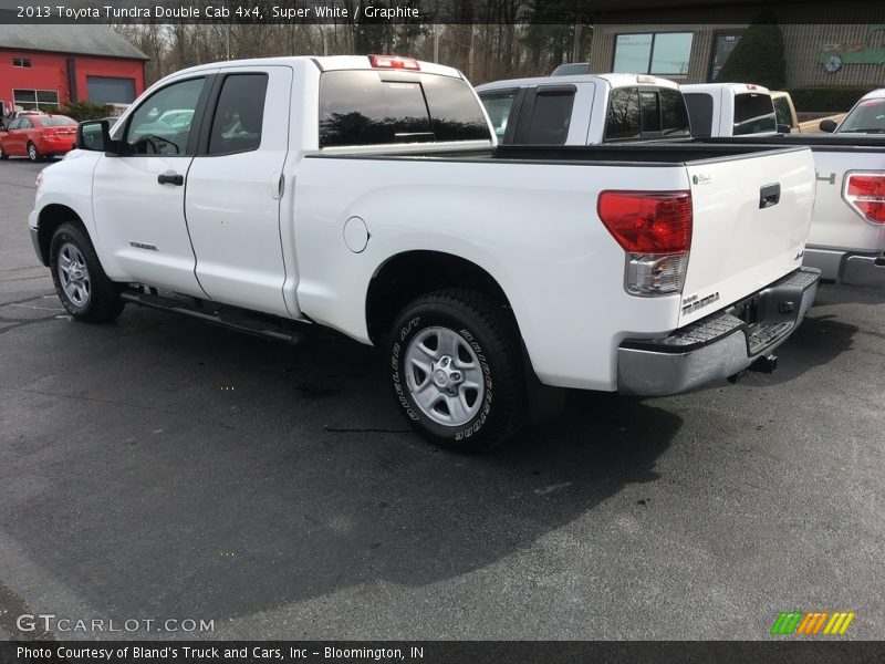 Super White / Graphite 2013 Toyota Tundra Double Cab 4x4