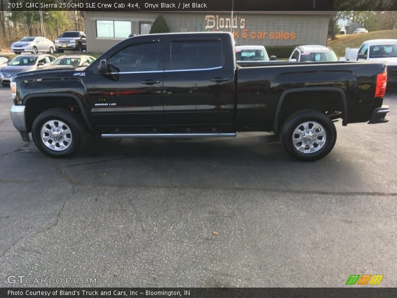 Onyx Black / Jet Black 2015 GMC Sierra 2500HD SLE Crew Cab 4x4