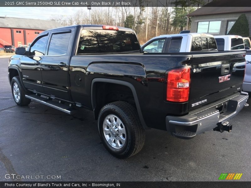 Onyx Black / Jet Black 2015 GMC Sierra 2500HD SLE Crew Cab 4x4