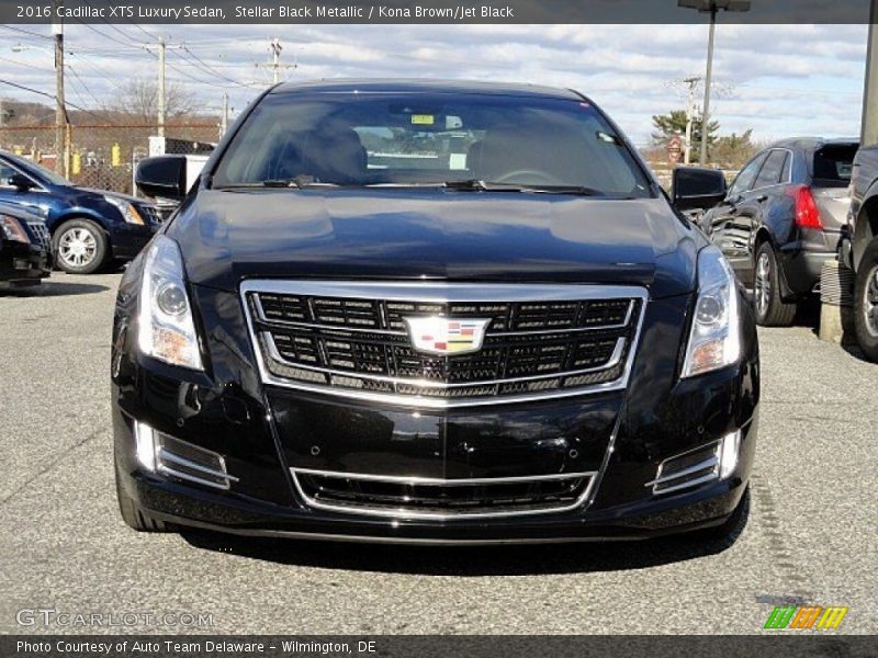 Stellar Black Metallic / Kona Brown/Jet Black 2016 Cadillac XTS Luxury Sedan