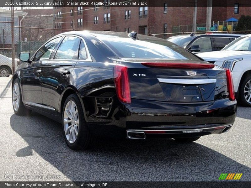 Stellar Black Metallic / Kona Brown/Jet Black 2016 Cadillac XTS Luxury Sedan