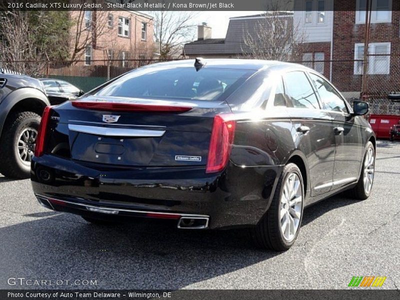 Stellar Black Metallic / Kona Brown/Jet Black 2016 Cadillac XTS Luxury Sedan