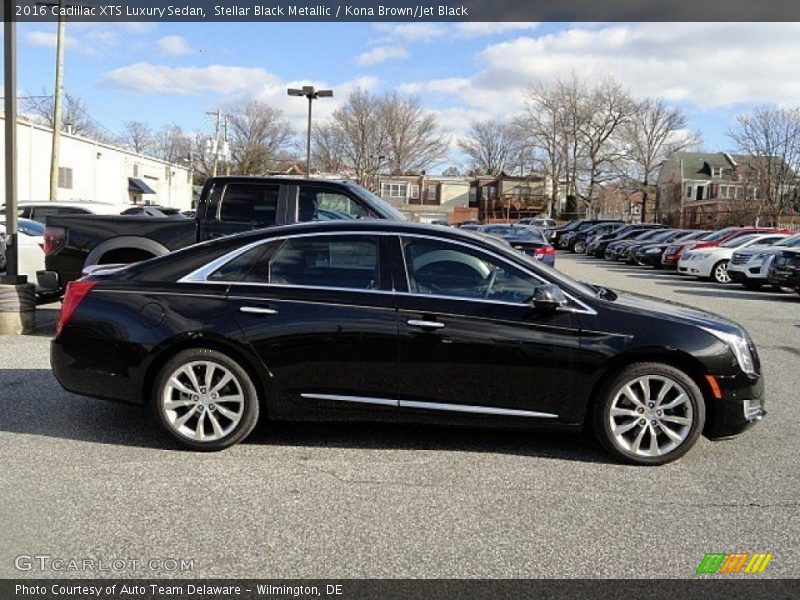 Stellar Black Metallic / Kona Brown/Jet Black 2016 Cadillac XTS Luxury Sedan