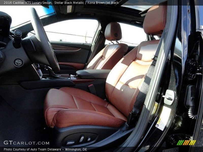 Stellar Black Metallic / Kona Brown/Jet Black 2016 Cadillac XTS Luxury Sedan