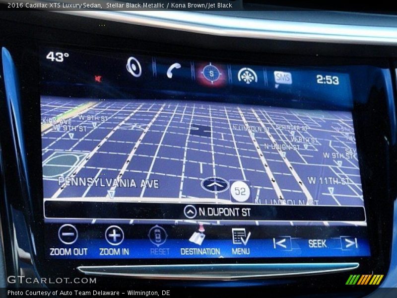 Stellar Black Metallic / Kona Brown/Jet Black 2016 Cadillac XTS Luxury Sedan