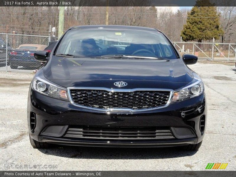 Aurora Black / Black 2017 Kia Forte S