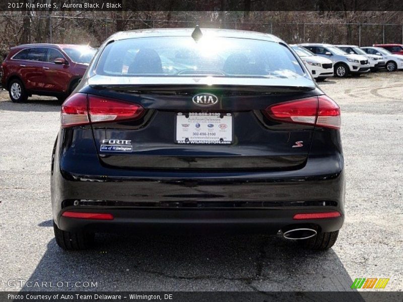 Aurora Black / Black 2017 Kia Forte S