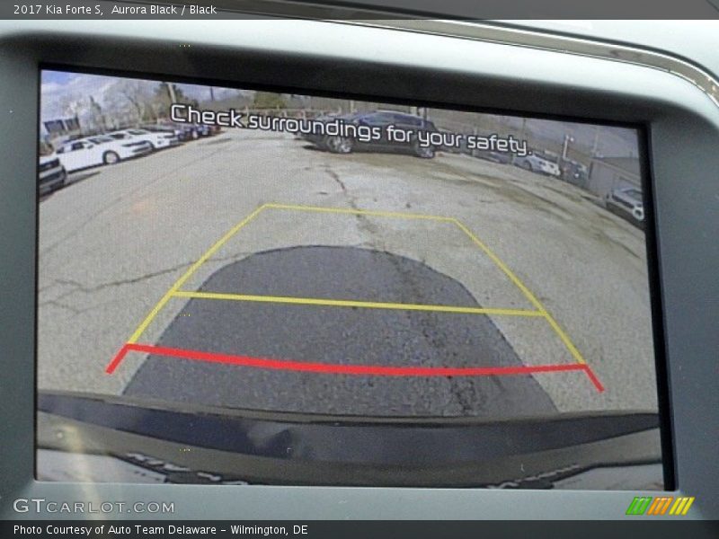 Aurora Black / Black 2017 Kia Forte S