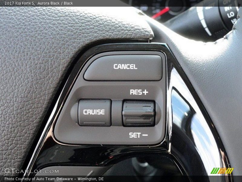 Aurora Black / Black 2017 Kia Forte S