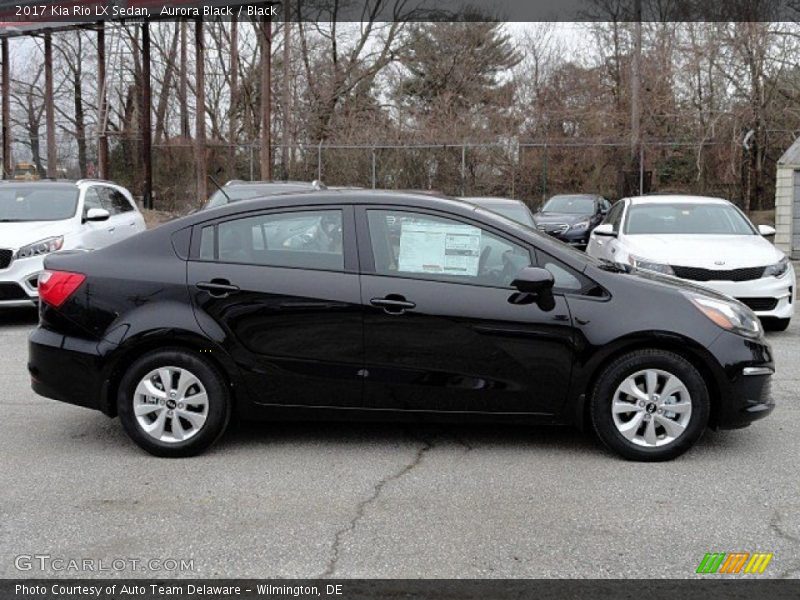  2017 Rio LX Sedan Aurora Black