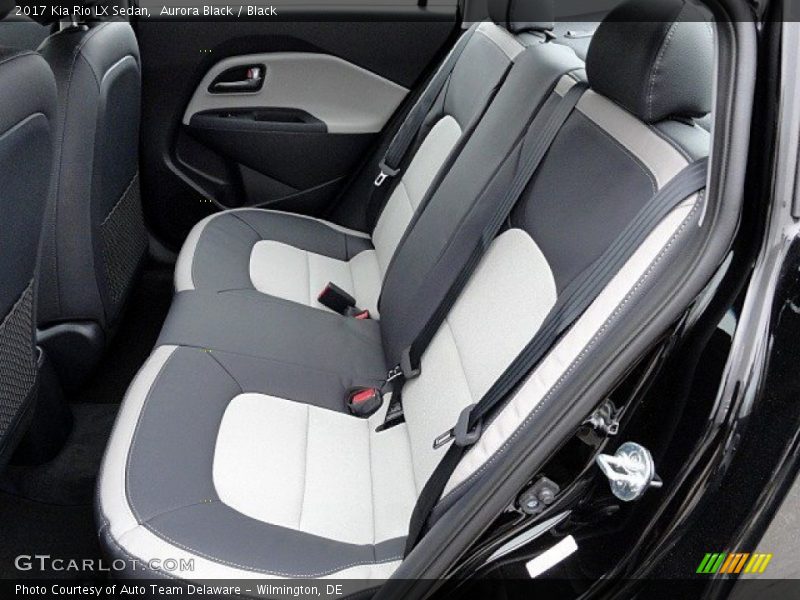 Rear Seat of 2017 Rio LX Sedan