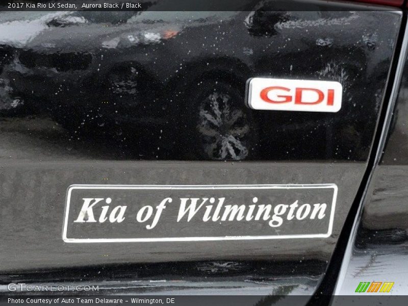 Aurora Black / Black 2017 Kia Rio LX Sedan