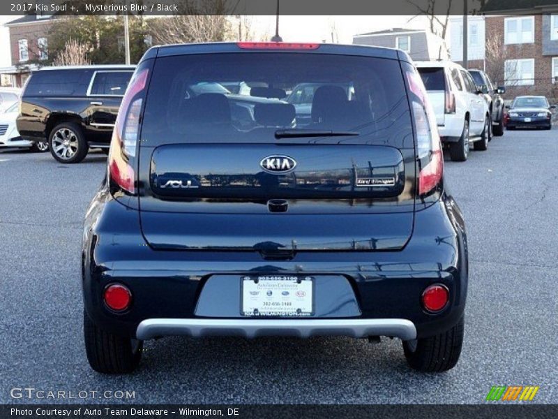 Mysterious Blue / Black 2017 Kia Soul +