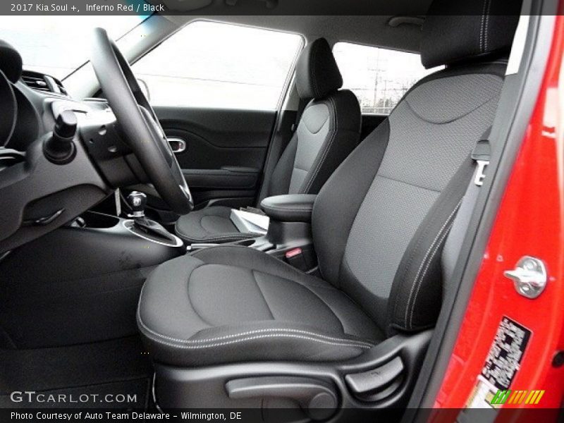 Front Seat of 2017 Soul +