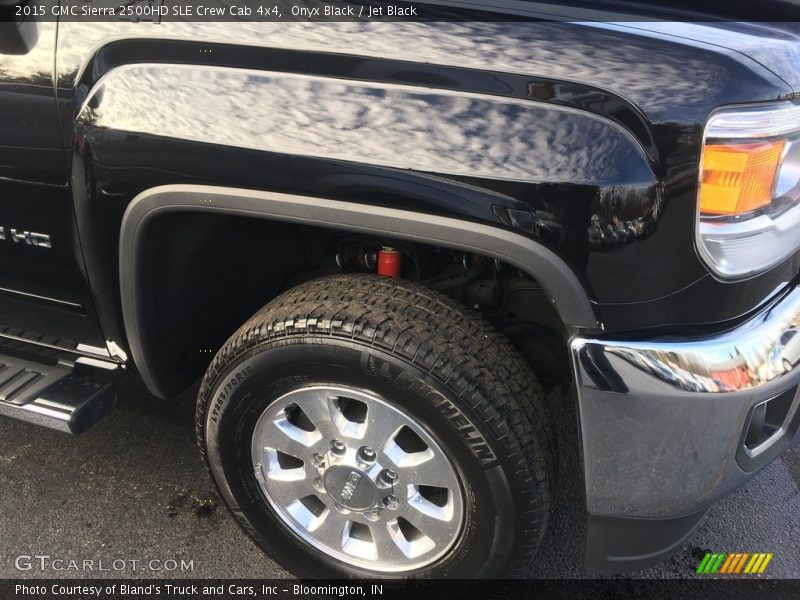 Onyx Black / Jet Black 2015 GMC Sierra 2500HD SLE Crew Cab 4x4