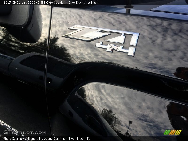 Onyx Black / Jet Black 2015 GMC Sierra 2500HD SLE Crew Cab 4x4