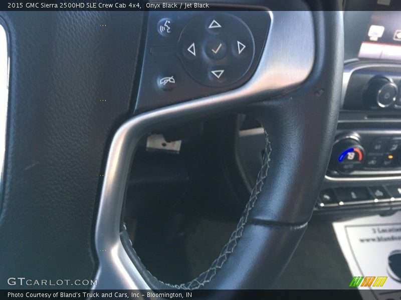 Onyx Black / Jet Black 2015 GMC Sierra 2500HD SLE Crew Cab 4x4