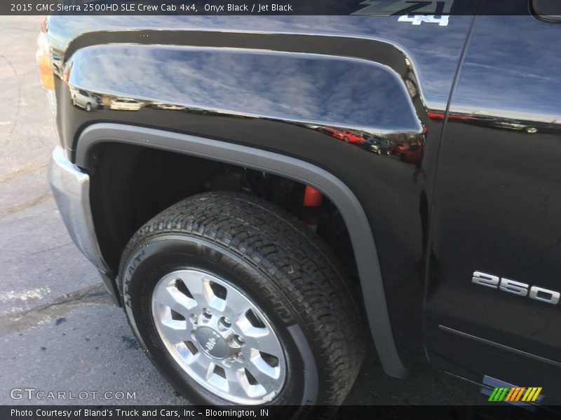 Onyx Black / Jet Black 2015 GMC Sierra 2500HD SLE Crew Cab 4x4