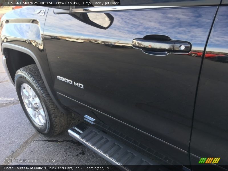 Onyx Black / Jet Black 2015 GMC Sierra 2500HD SLE Crew Cab 4x4