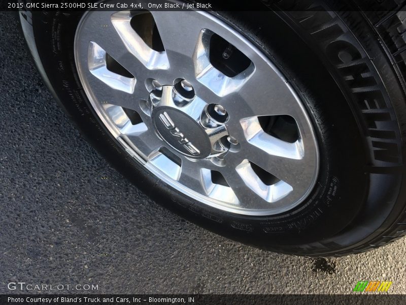 Onyx Black / Jet Black 2015 GMC Sierra 2500HD SLE Crew Cab 4x4
