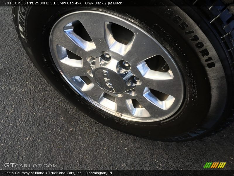 Onyx Black / Jet Black 2015 GMC Sierra 2500HD SLE Crew Cab 4x4